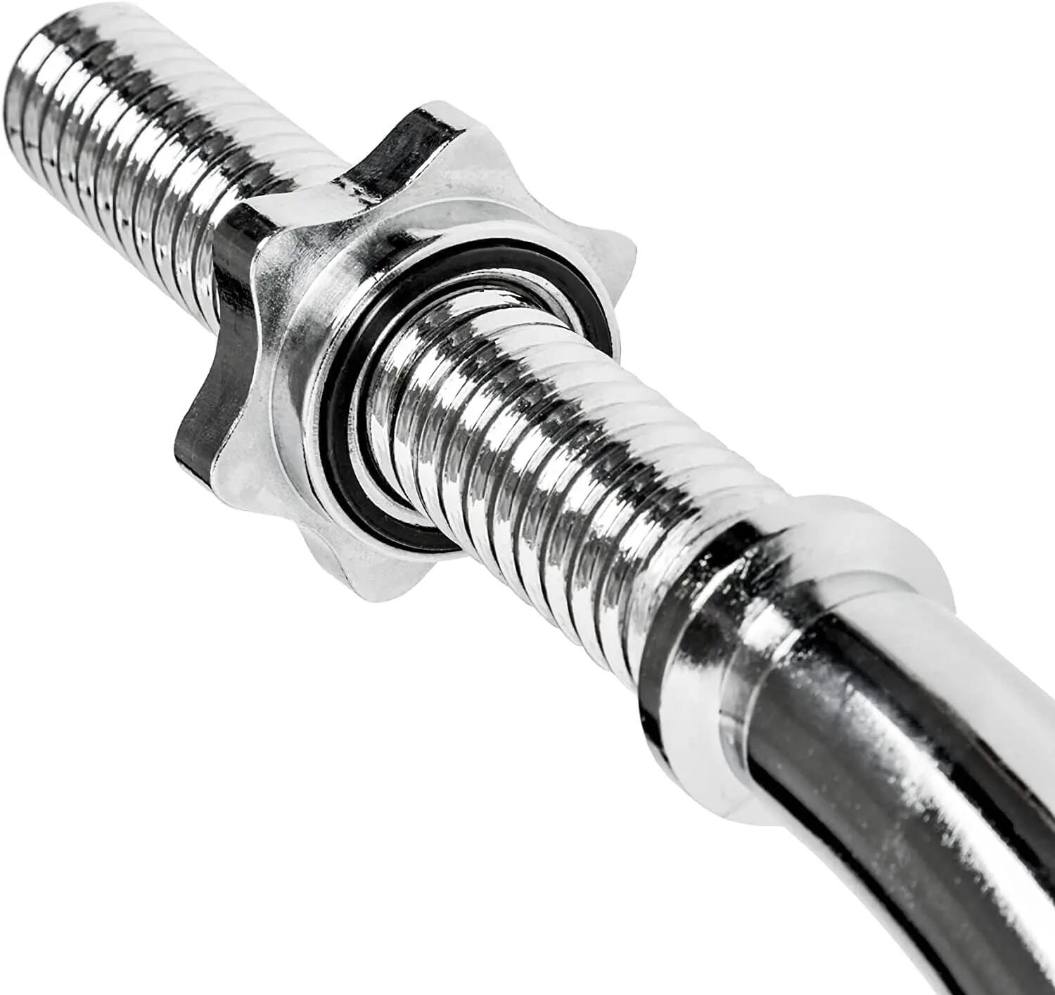 [Verchromte Curlstange 120 cm] Rutschfest mit Ø25 mm & max. 130 kg 6/6