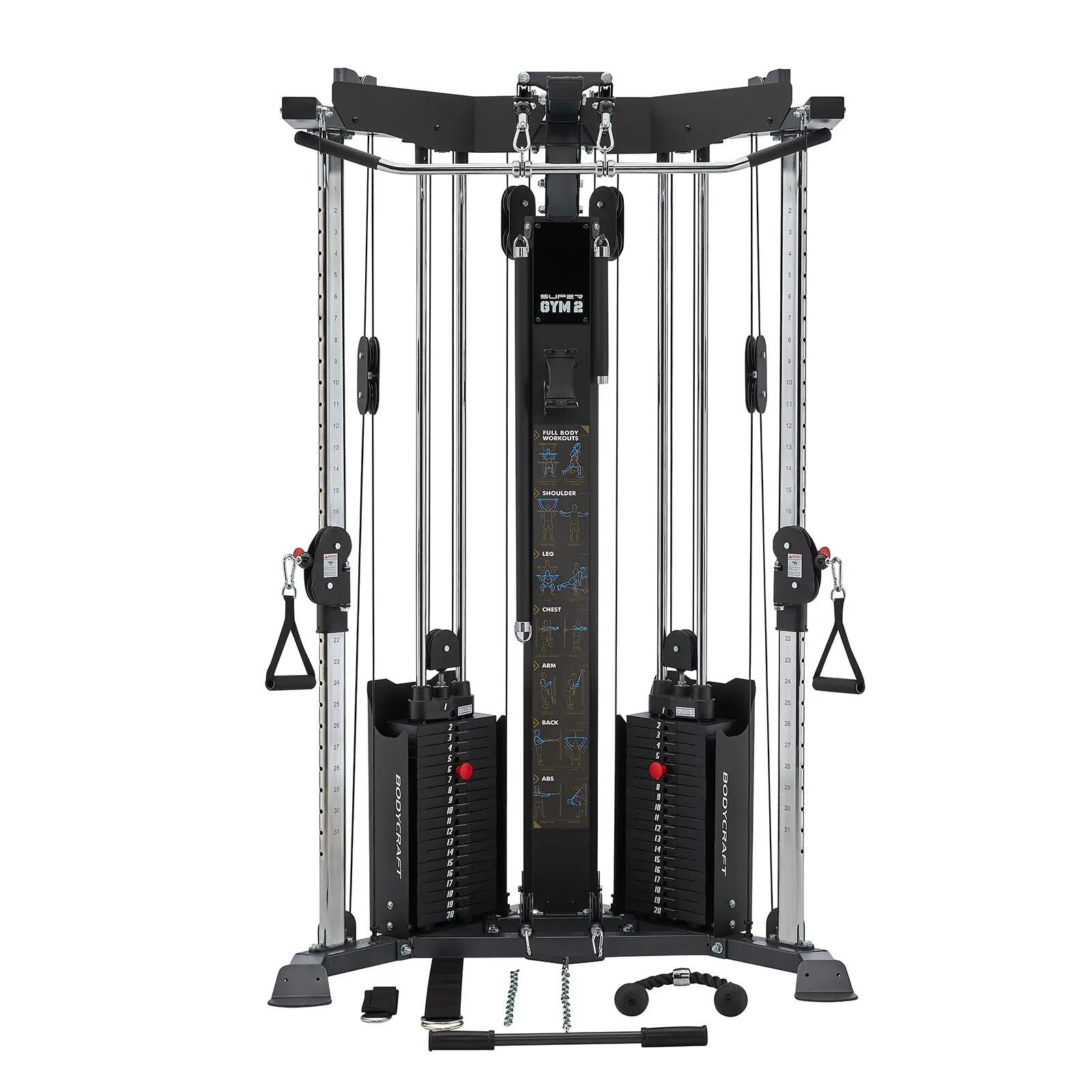 Krachtstation - BodyCraft SG2 - Zwart 2/4