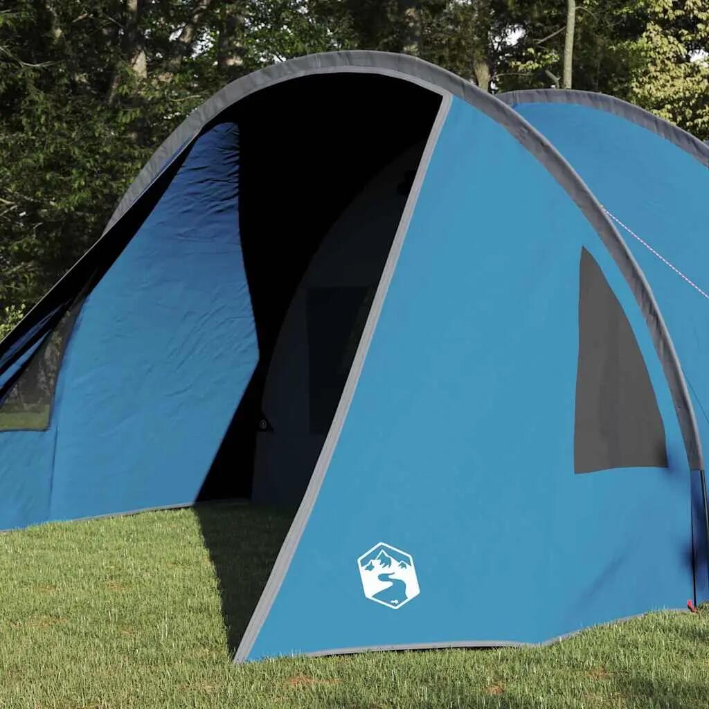 Tente tunnel 4 places VidaXL 185T polyester PU étanche 3/4
