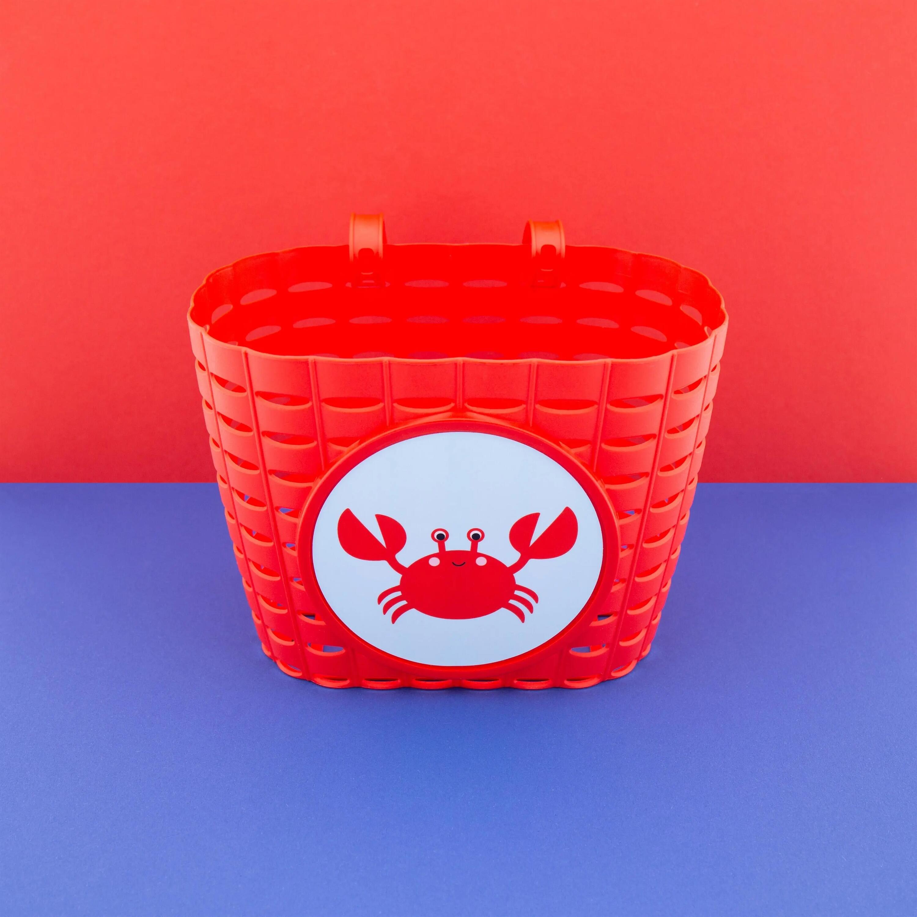 Qibbel Widek kindermand explorer clappy crab rood 2/2