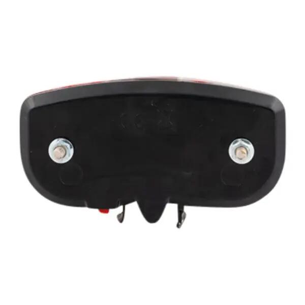 Feu réfléchissant vélo Benson arrière réglable LED rouge IPX3 3 modes 3/4