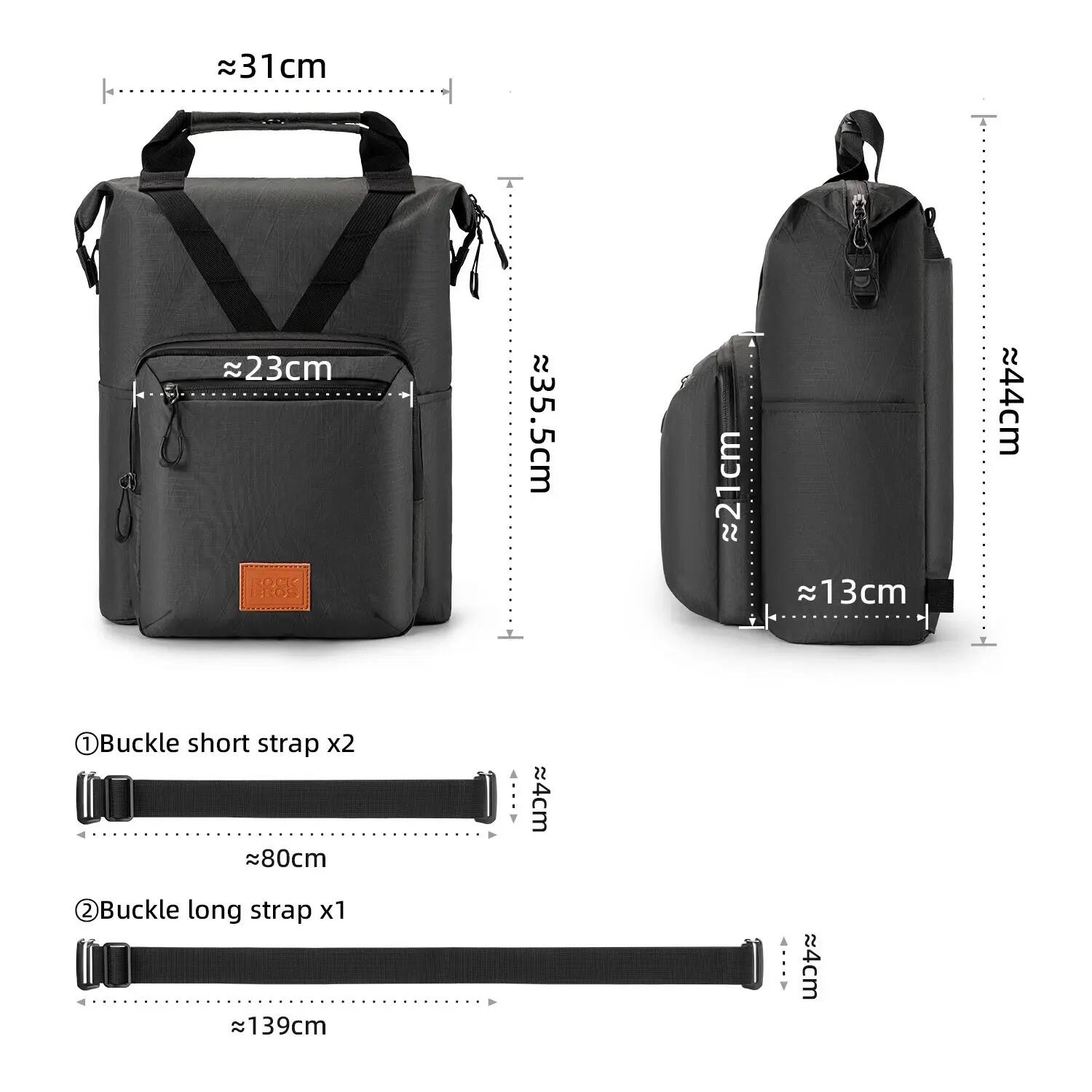 Sacoche de guidon ROCKBROS Brompton 11,5L 8/8