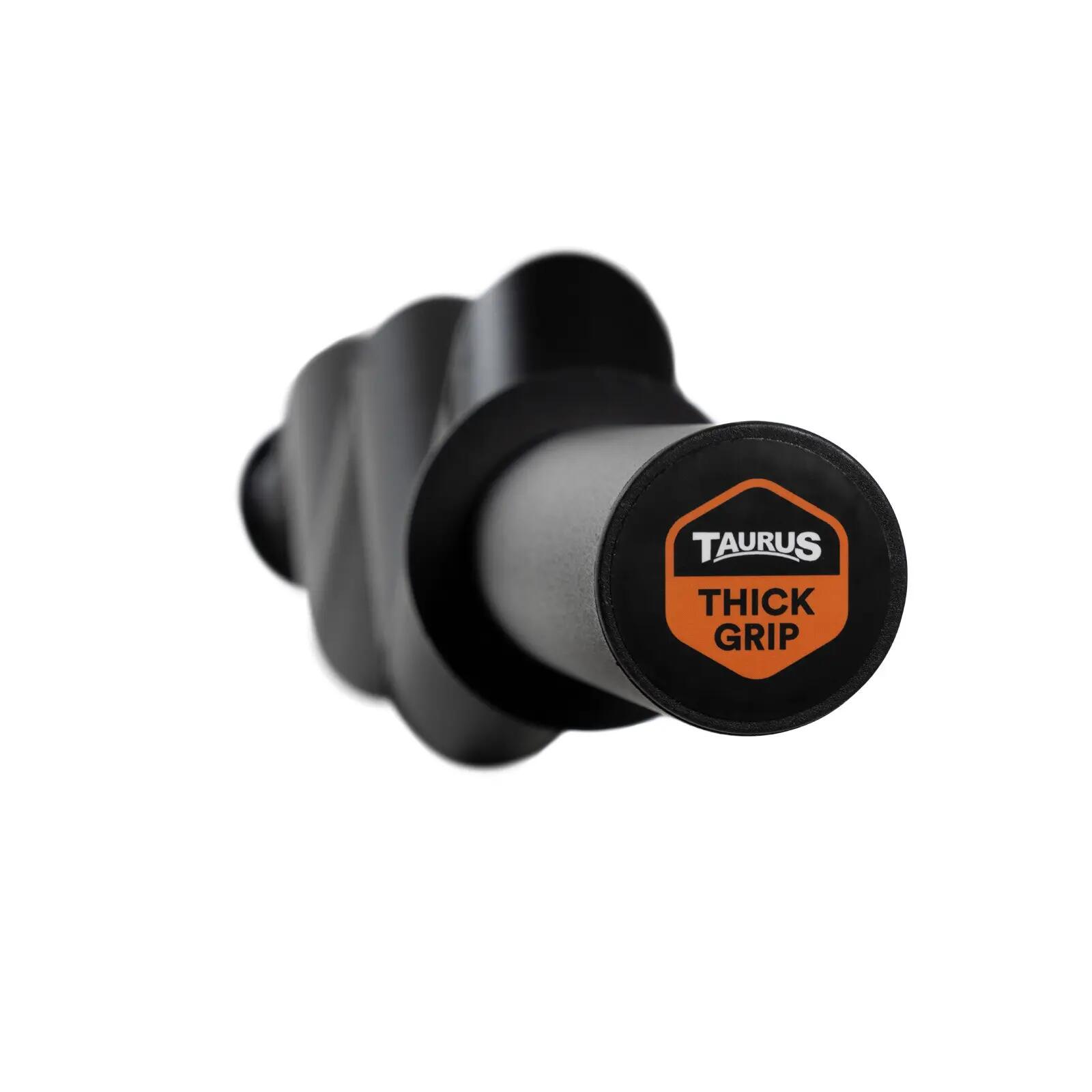 Curlstang - krachttraining - Taurus SZ Fat Grip Bar - 50 mm - zwart 2/4