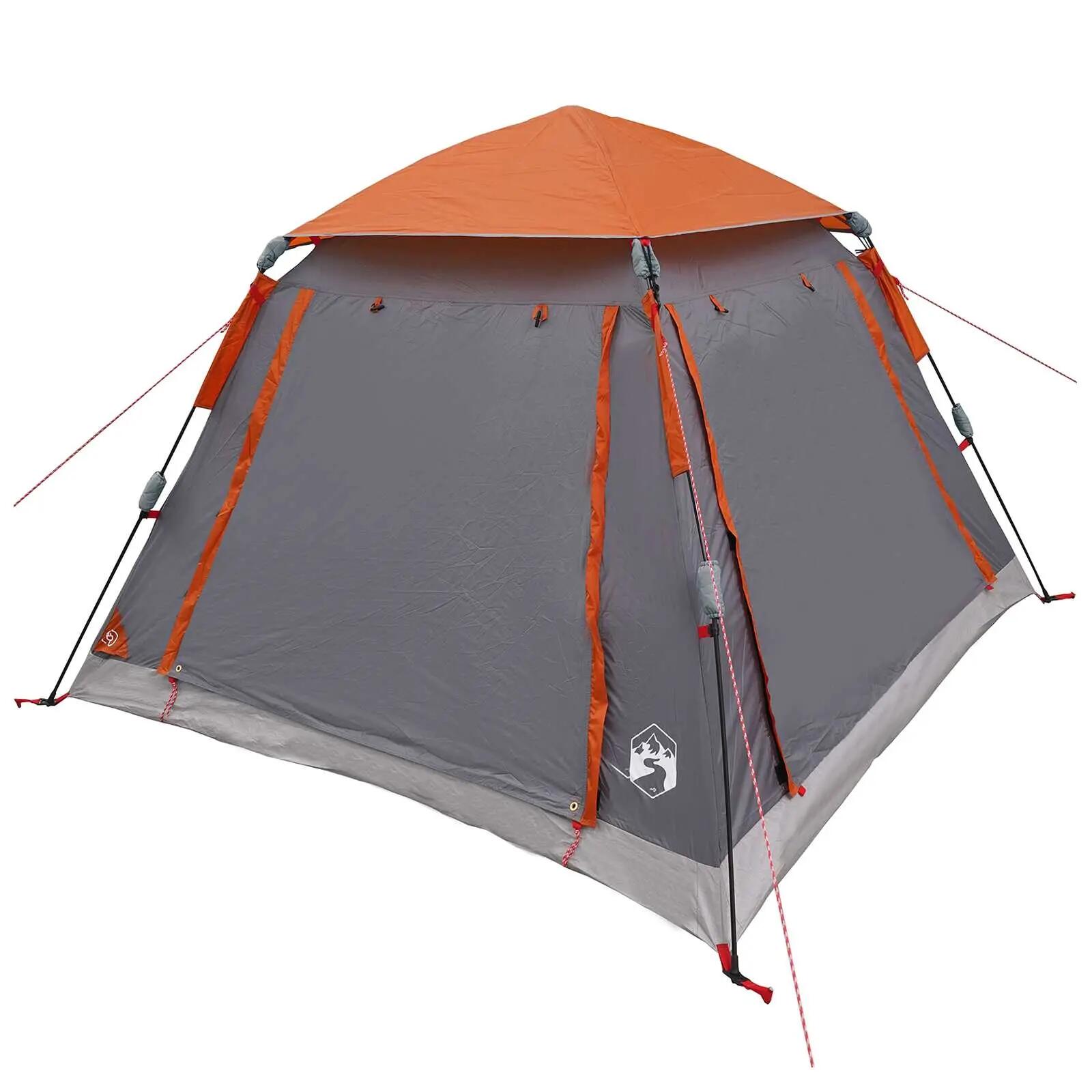 Tente instantanée 3 places VidaXL 185T polyester imperméable 2/4