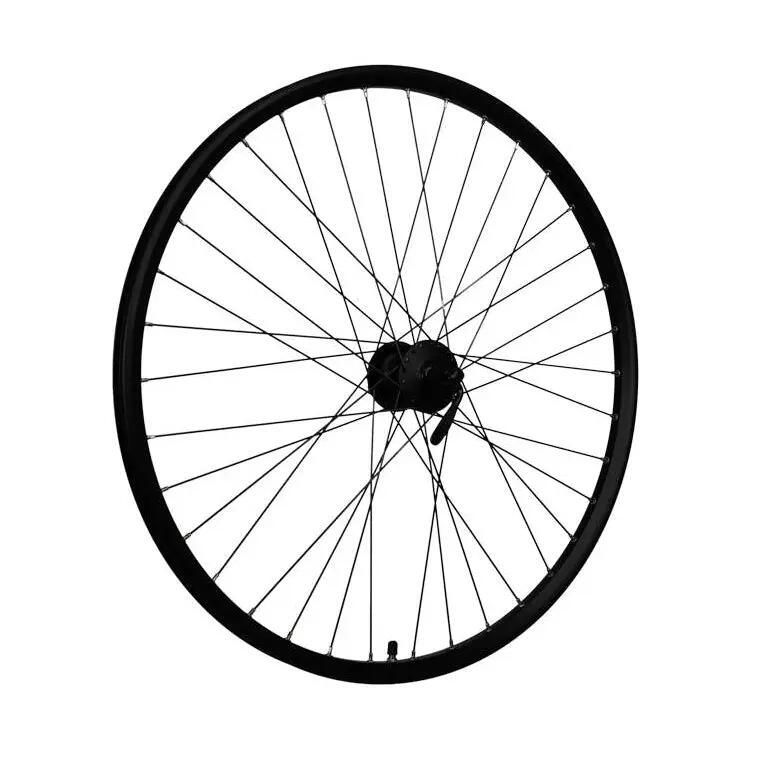 Roue avant 27" disque Roland Taurus alu noir Shimano HB475 2/2
