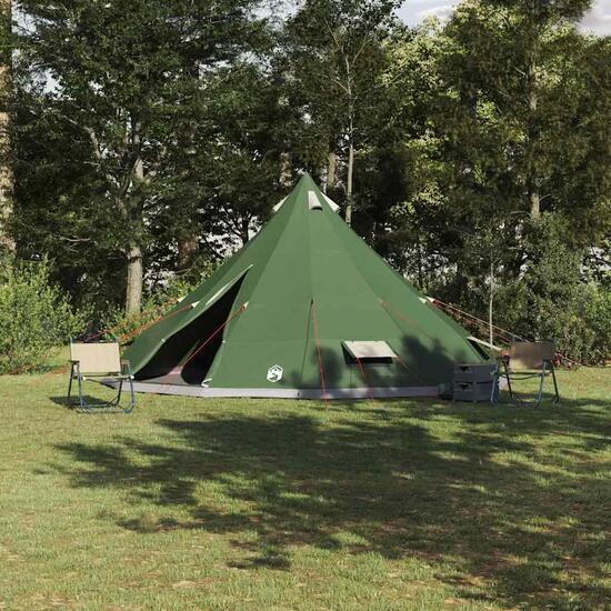 Tente tipi camping étanche imperméable avec E-port VidaXL