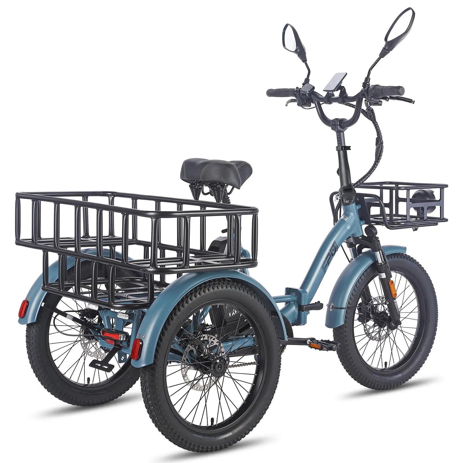 Fafrees F20 Mate Opvouwbare Elektrische Driewieler, 48V 21Ah Accu,20" 2/15