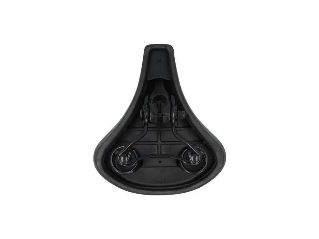 Selle vélo ville rétro DRESCO effet cuir lisse goutte 3/5