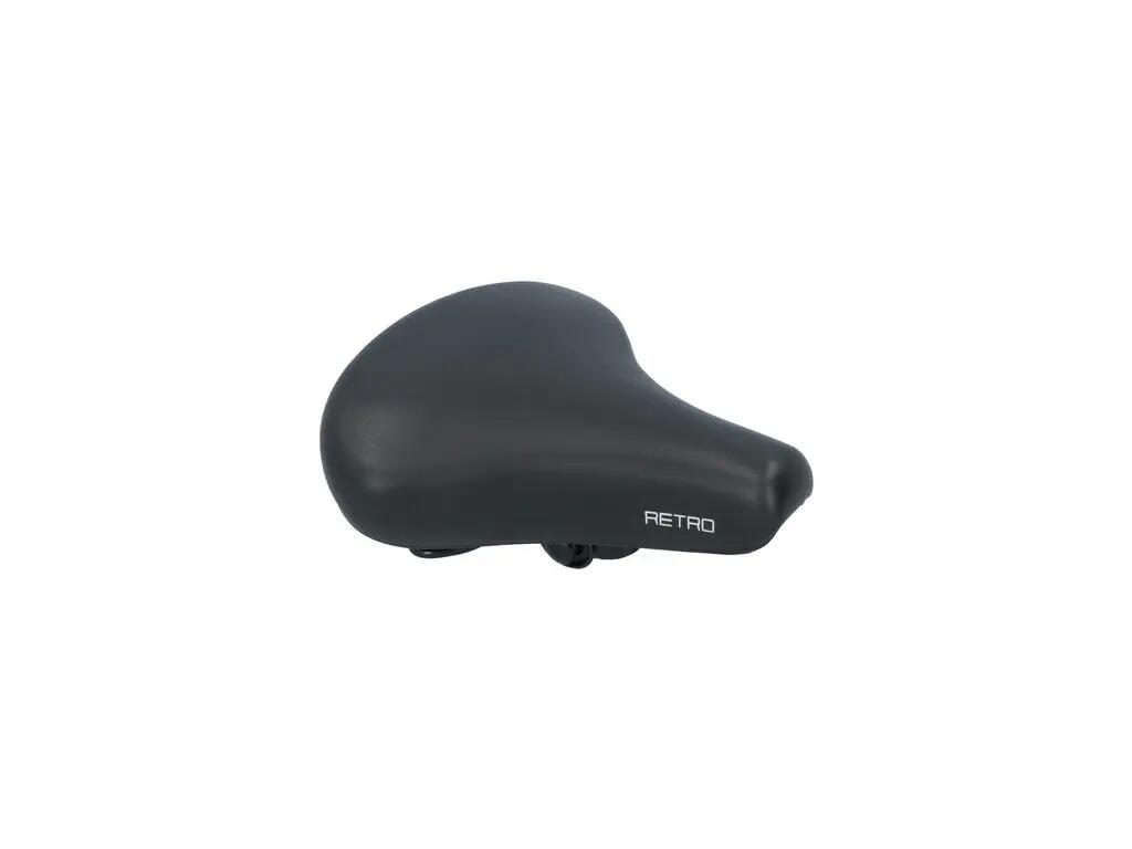 Selle vélo ville rétro DRESCO effet cuir lisse goutte 2/5