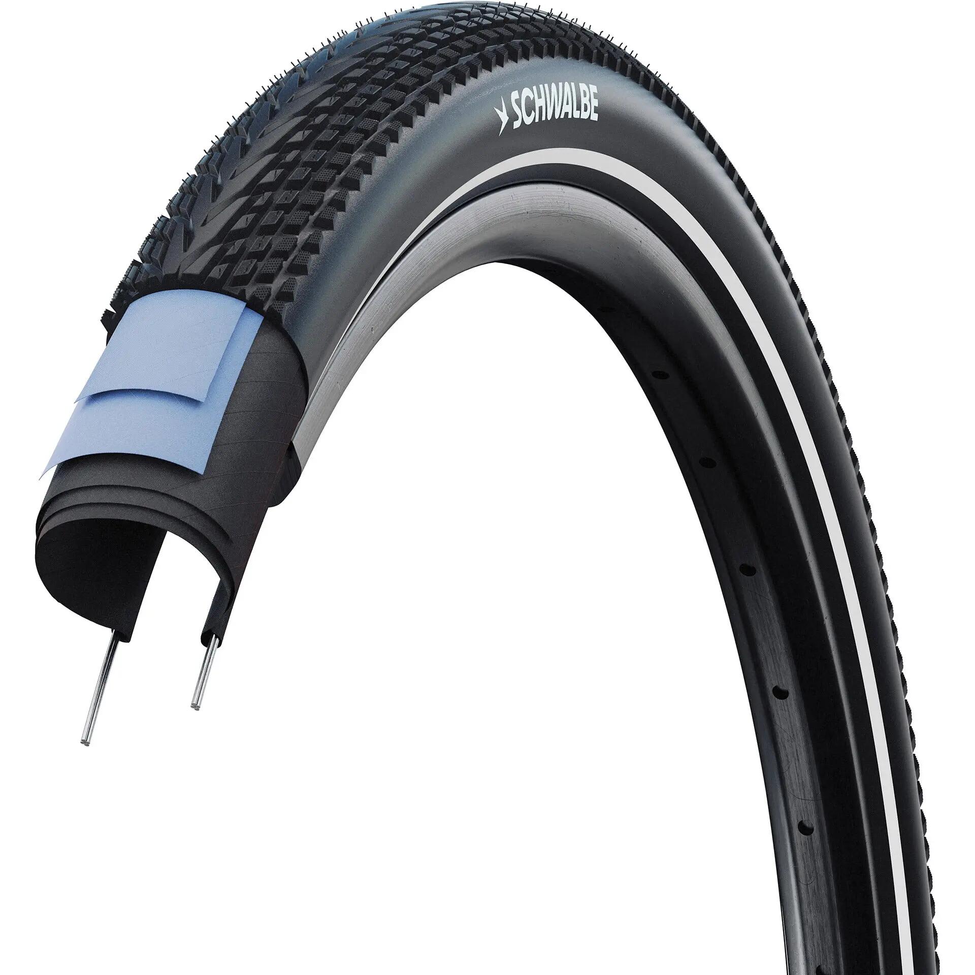 Pneu VTC Schwalbe Marathon Almotion RaceGuard Addix Green 2/3