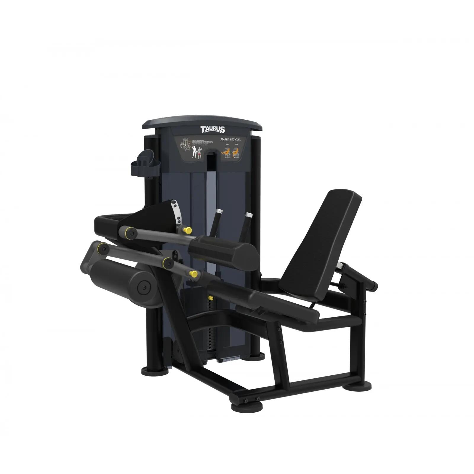 Krachtstation - Seated Leg Curl IT95 - 105 kg - Zwart 2/4