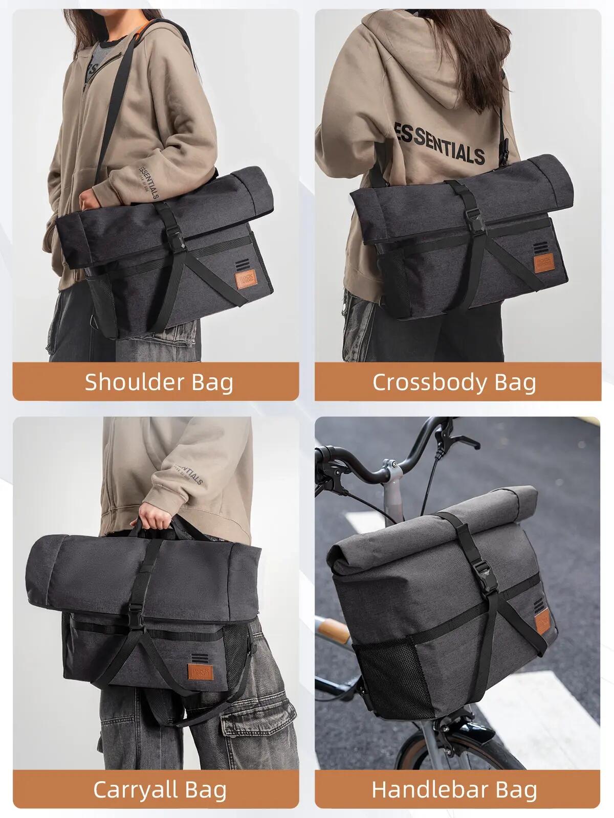 Sacoche de guidon ROCKBROS Brompton 8L Rolltop 8/8