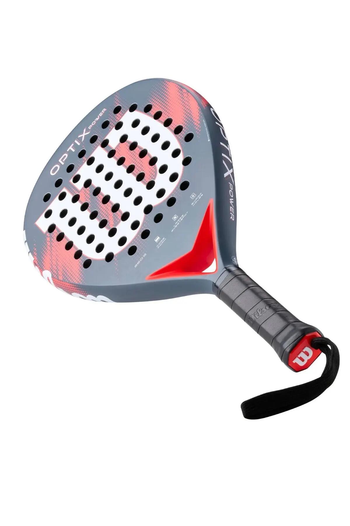 Wilson Optix V2 Power Red Padel Tenis Raketi L2 6/6