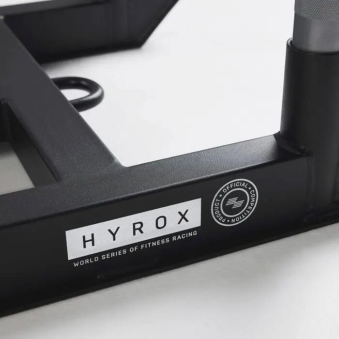 Traîneau musculation - Hyrox - Porte-disques 150 kg - Noir 5/7