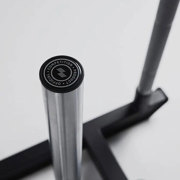 Traîneau musculation - Hyrox - Porte-disques 150 kg - Noir 4/7