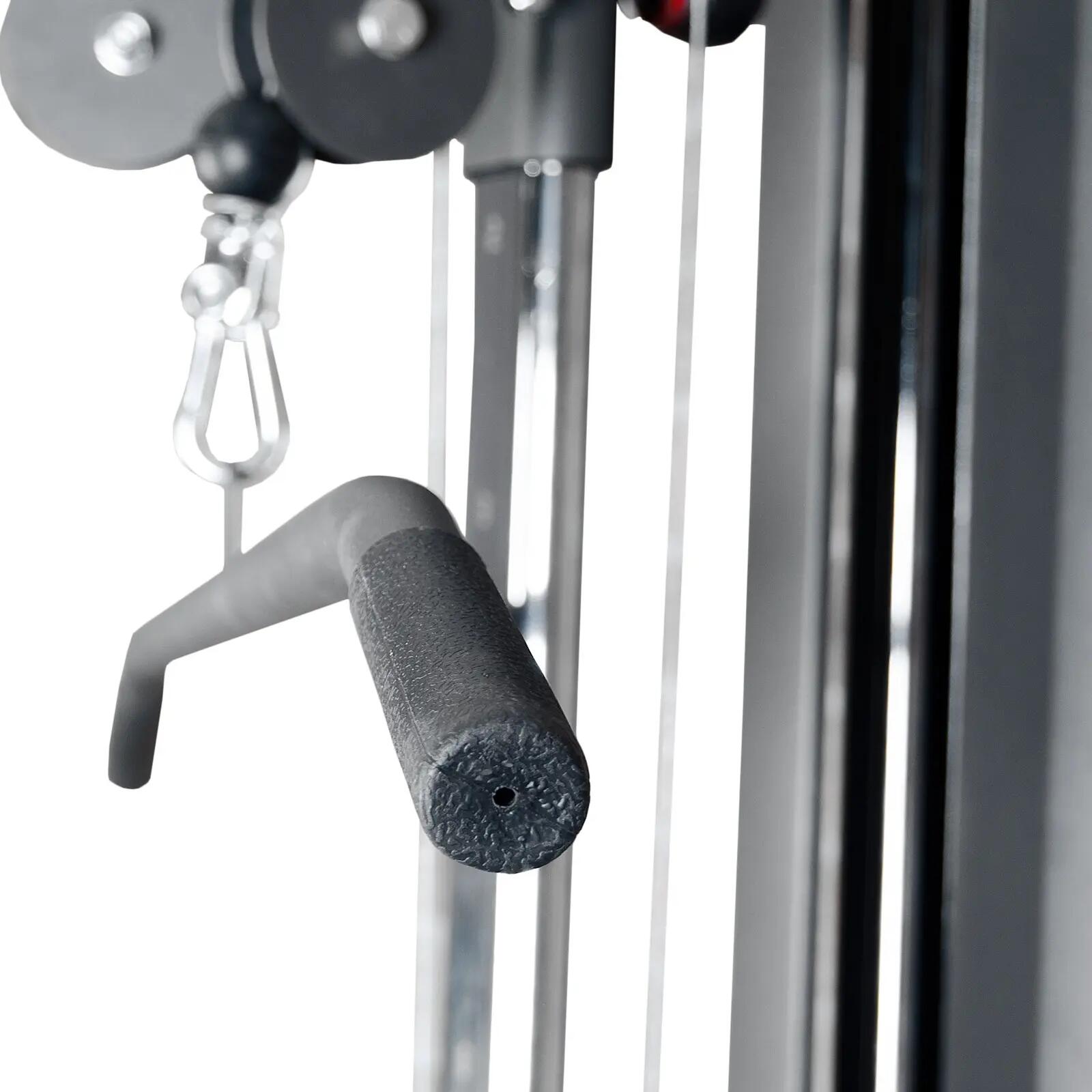 Krachtstation - Krachttraining - Taurus Lat Pulley - Multi Hi Lo - Zwart 4/4