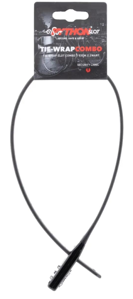 Verrou câble à code à sangle Python 53 cm serrure 2/4