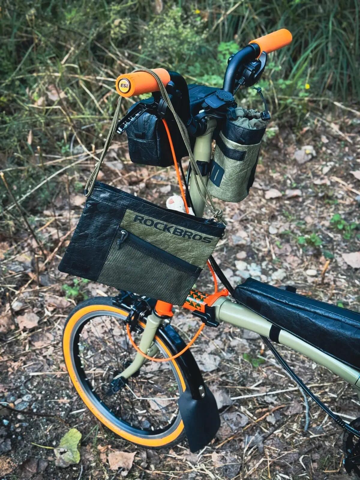 Sacoche de guidon ROCKBROS 2-en-1 1,5L résistante 7/7