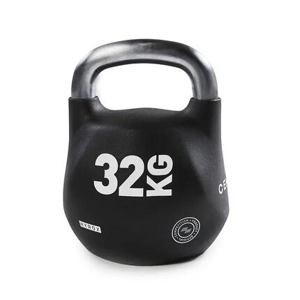 Kettlebell - Hyrox - 32 kg - Octogonale, compétition - Centr x Octo - Gris vert