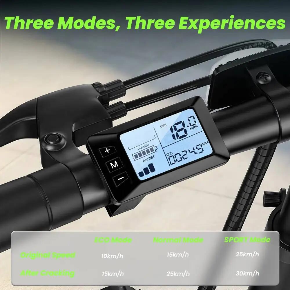 U4 Vélo Électrique Pliant, Batterie 36V 10.4Ah, Pneu 16" Pneumatique 11/11