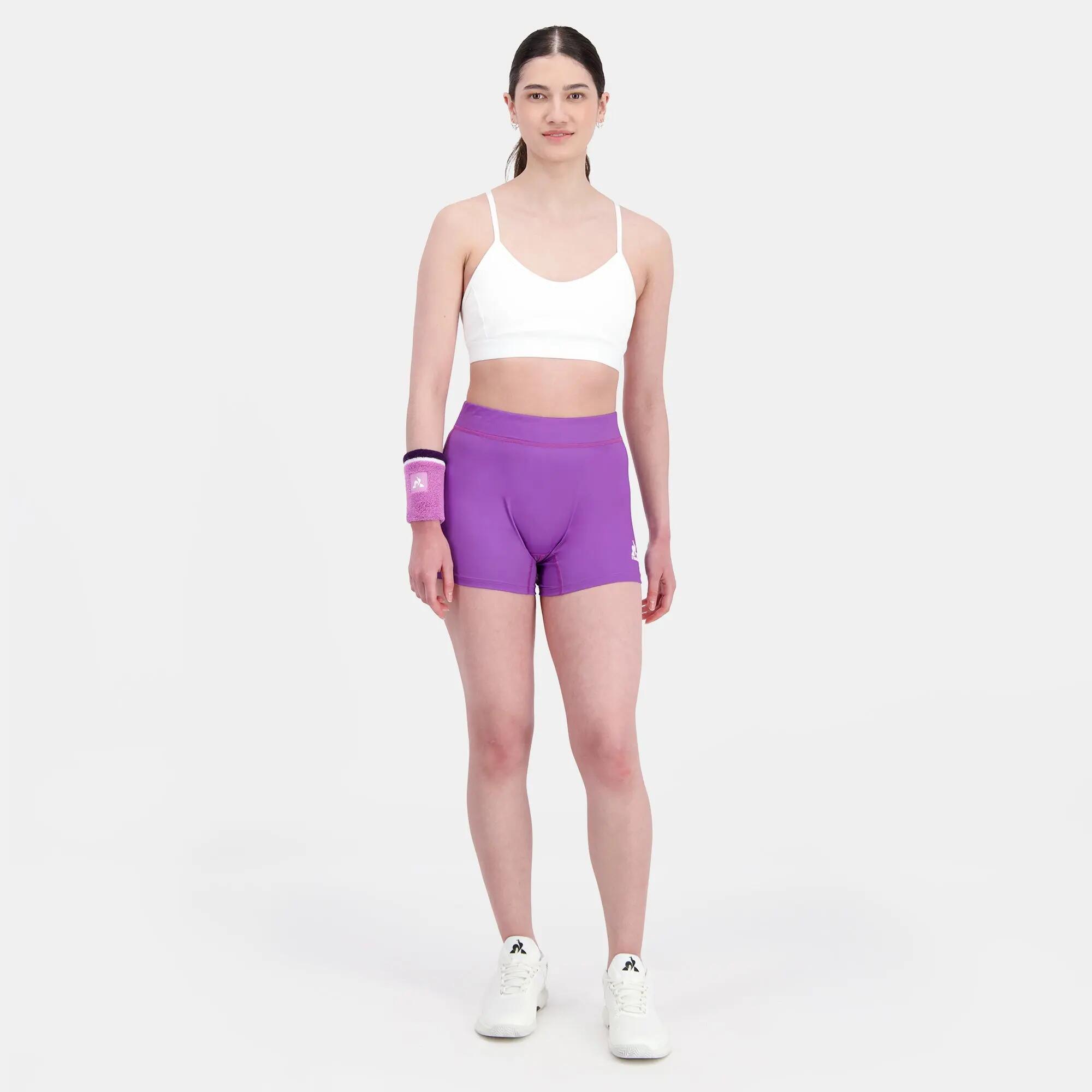 Brassière de Sport Blanc Femme Le Coq Sportif Tennis Pro 6/6