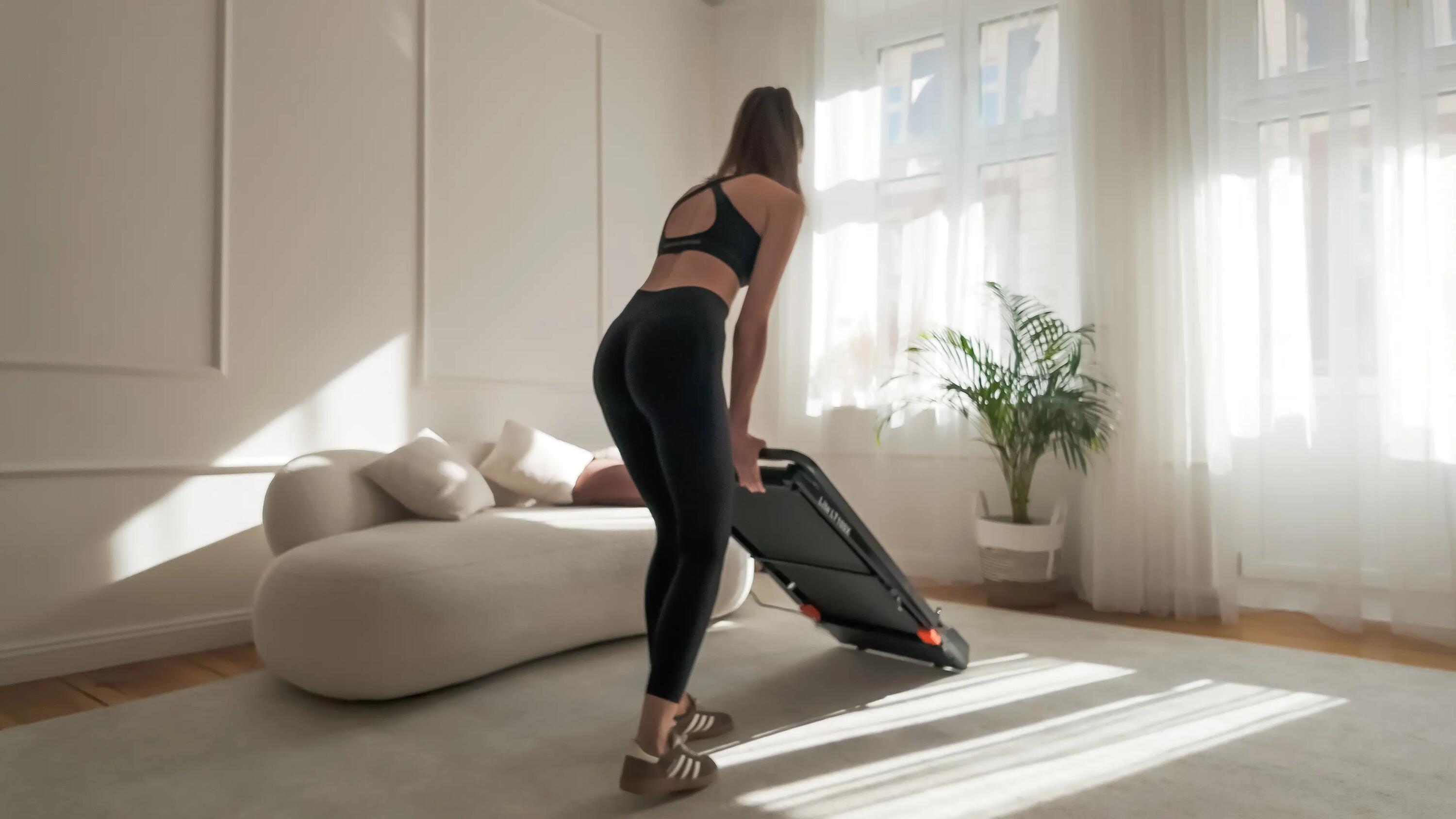Elektrisches Heimlaufband WEEP Lite – klappbar unter das Bett, Walking Pad 13/14