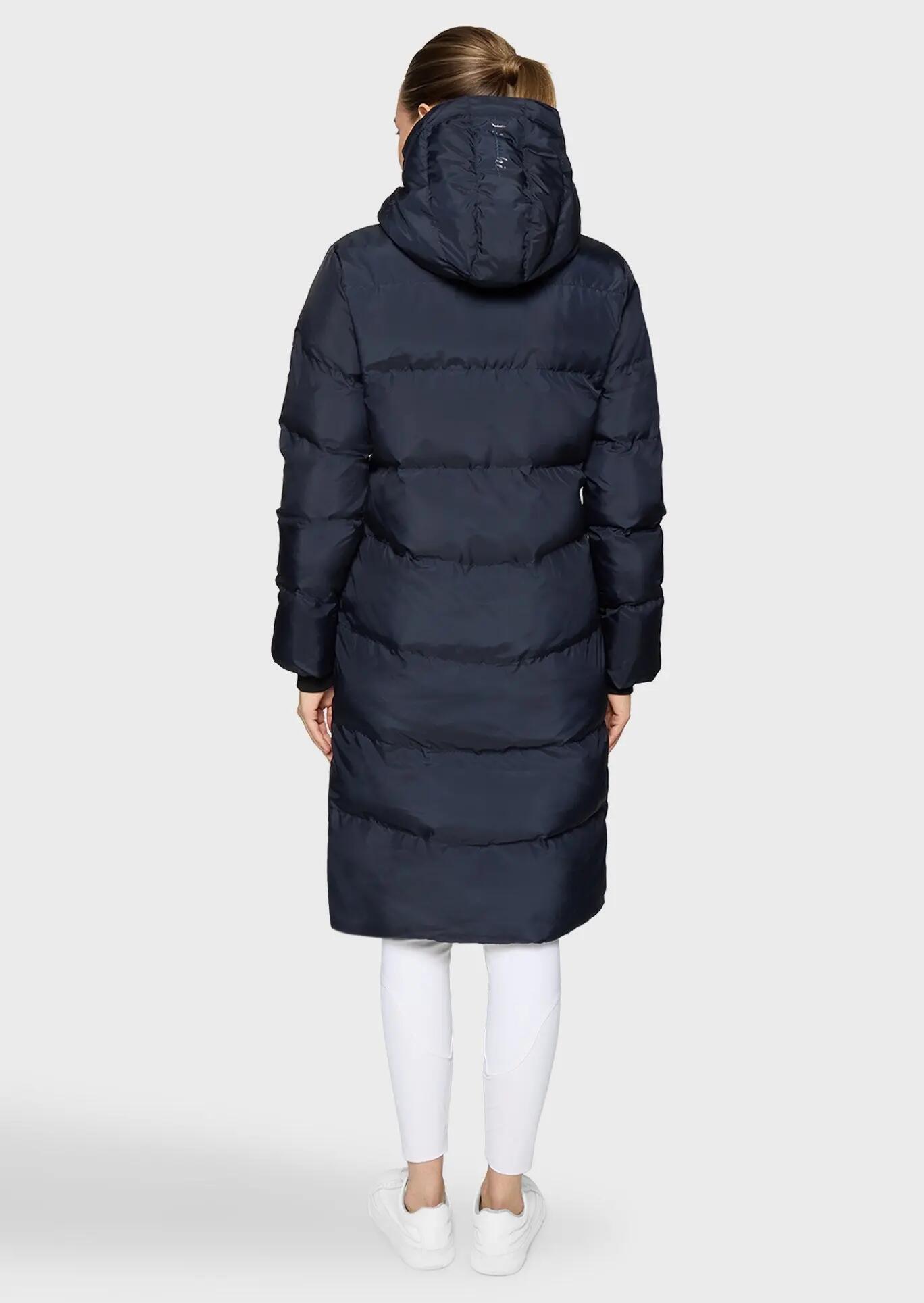 Samshield Sierra Lange Puffer Parka Dames Navy Blauw - 2/3