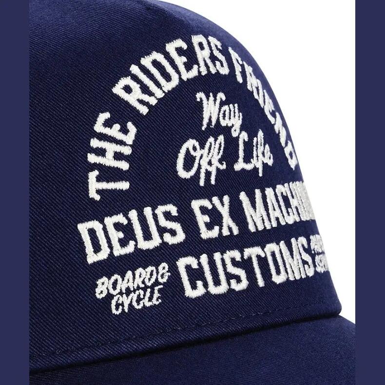 Cappello Deus EX Machina Shook Ones trucker Blue 2/6