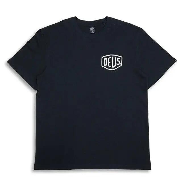 T-Shirt Deus Ex Machina Frontage Black