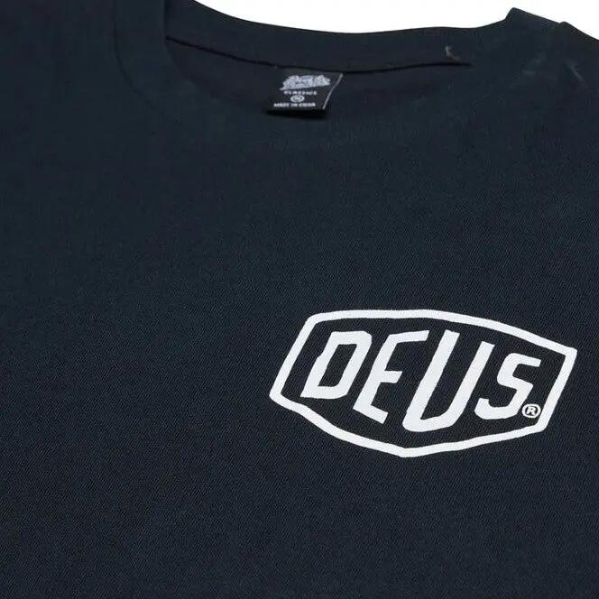 T-Shirt Deus Ex Machina Frontage Black 6/7