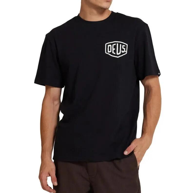 T-Shirt Deus Ex Machina Frontage Black 4/7