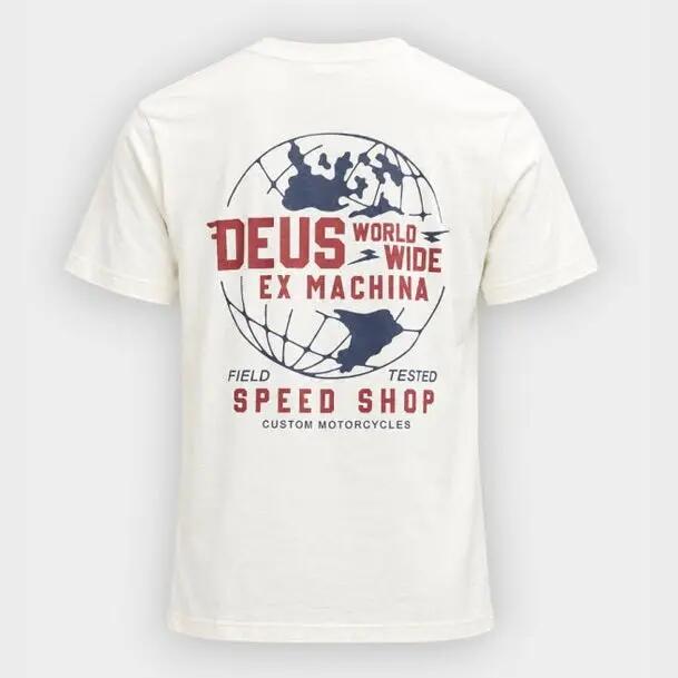 T-Shirt Deus Ex Machina Global Spark White 1/6