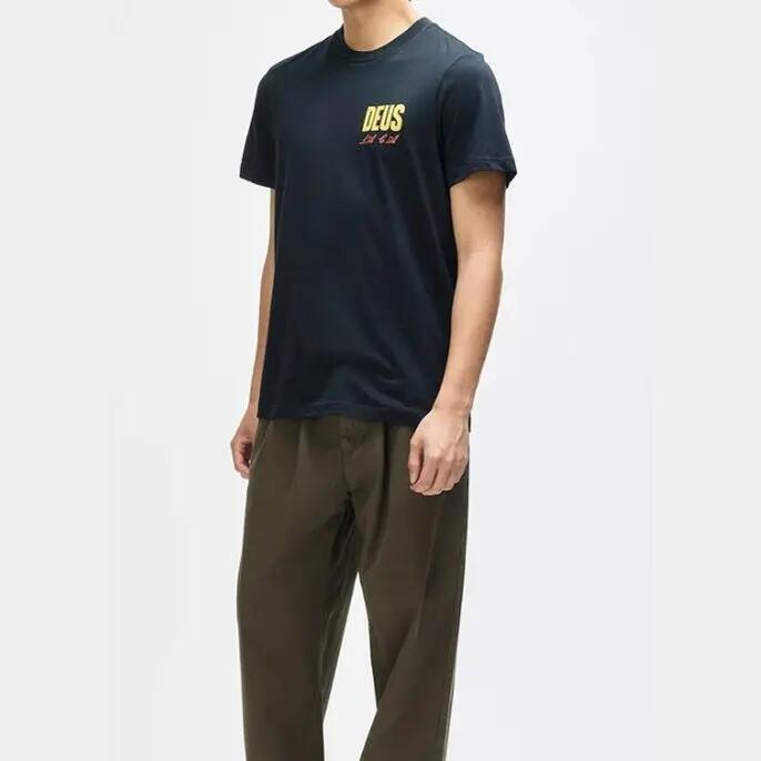 T-Shirt Deus Ex Machina Cutaway Black 6/7