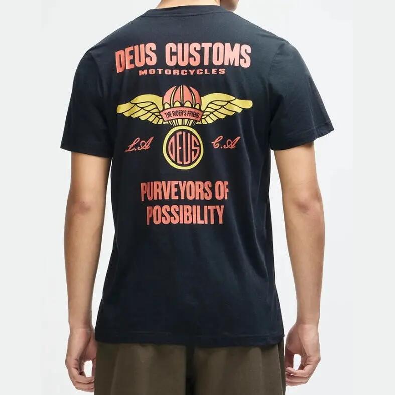 T-Shirt Deus Ex Machina Cutaway Black 5/7