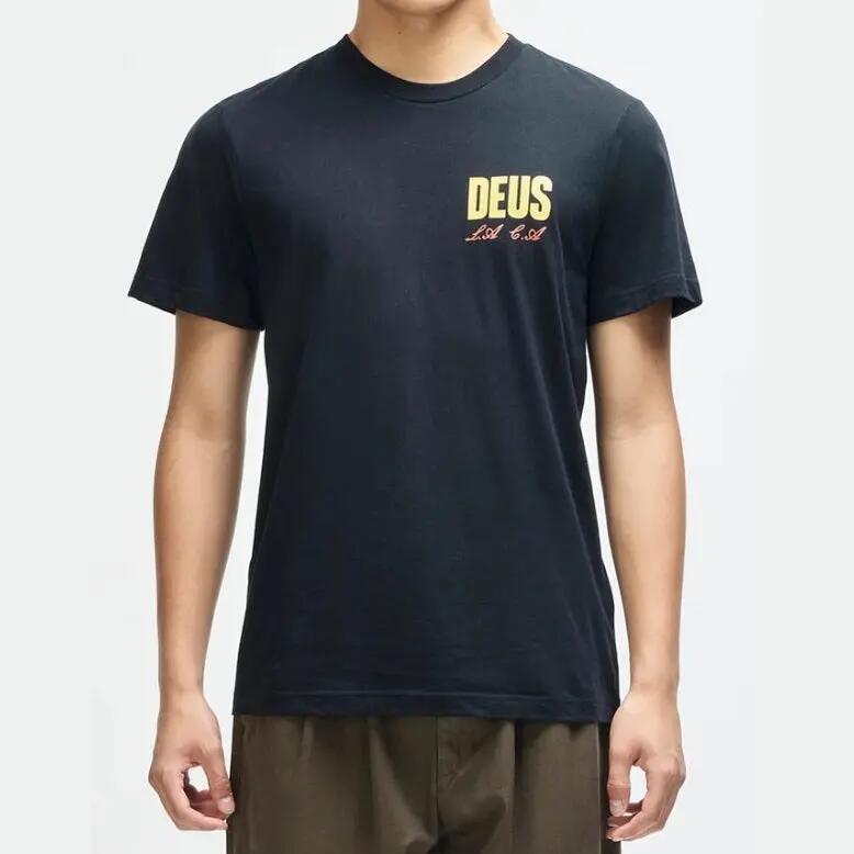 T-Shirt Deus Ex Machina Cutaway Black 4/7