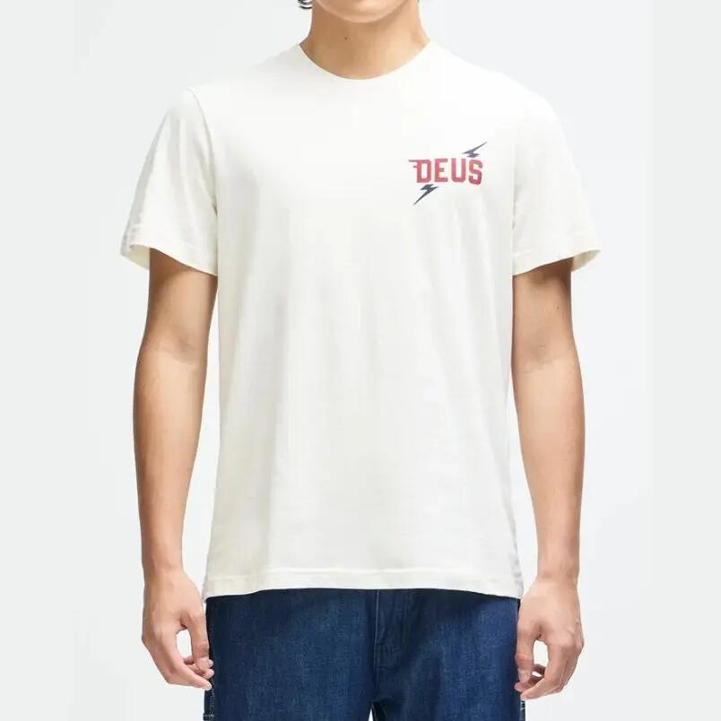 T-Shirt Deus Ex Machina Global Spark White 3/6