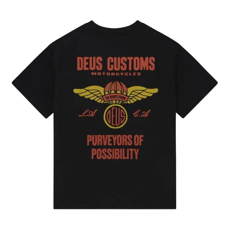 T-Shirt Deus Ex Machina Cutaway Black 3/7