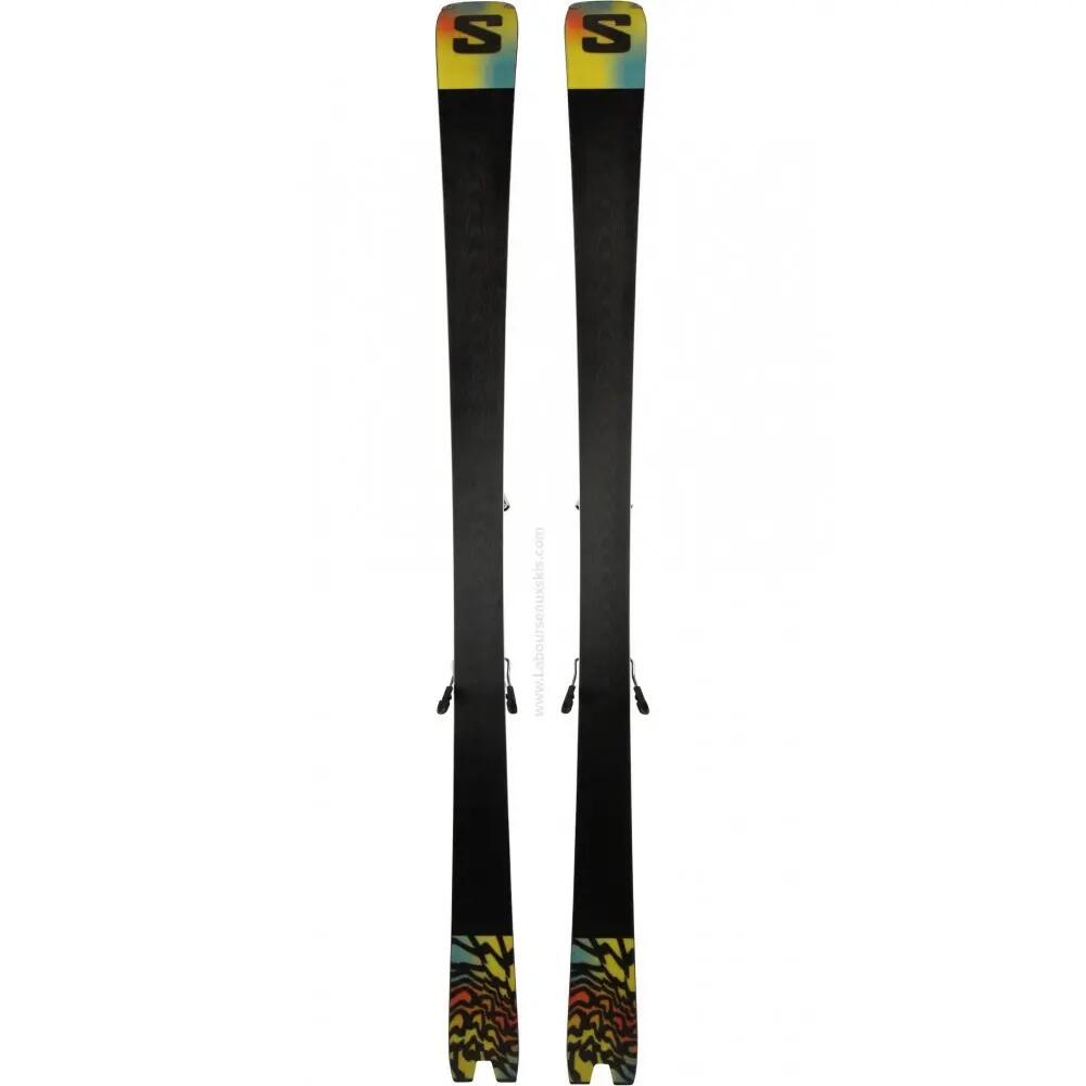 Reconditionné - SALOMON ADDIKT PRO 76 + SALOMON Mi12 - Très bon état 2/7