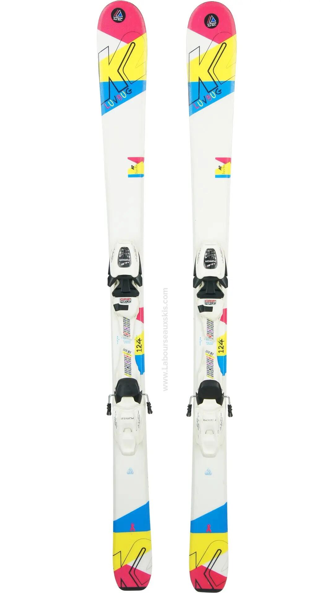 Reconditionné - K2 LUVBUG + MARKER FDT Jr 4.5 GW - Très bon état 2/7