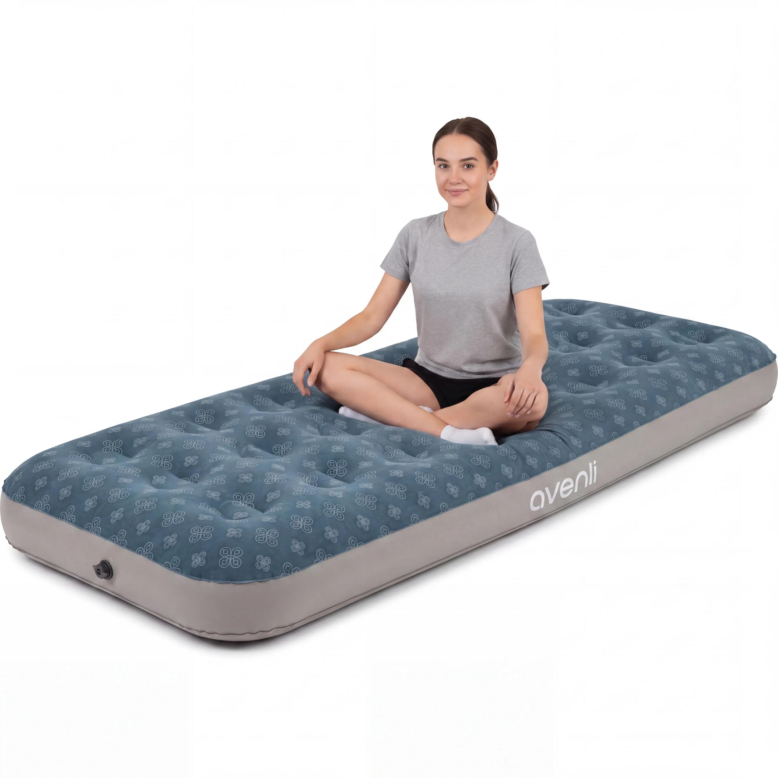 Luftmatratze Camping 1 Person 191x73x22cm Luftbett Campingmatratze 8/8