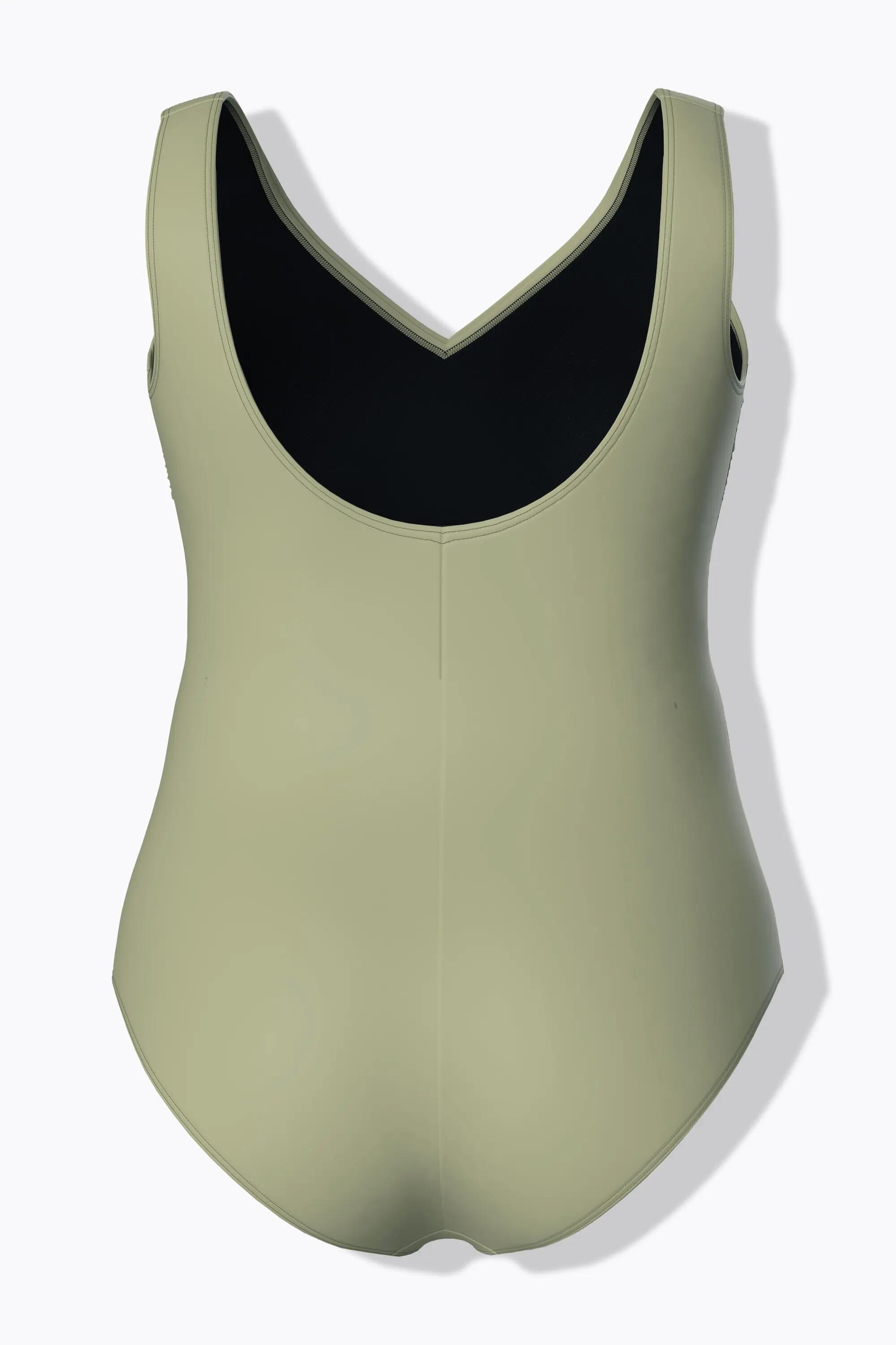 Damen Badeanzug Jungle ohne Softcups V-Ausschnitt 2/13