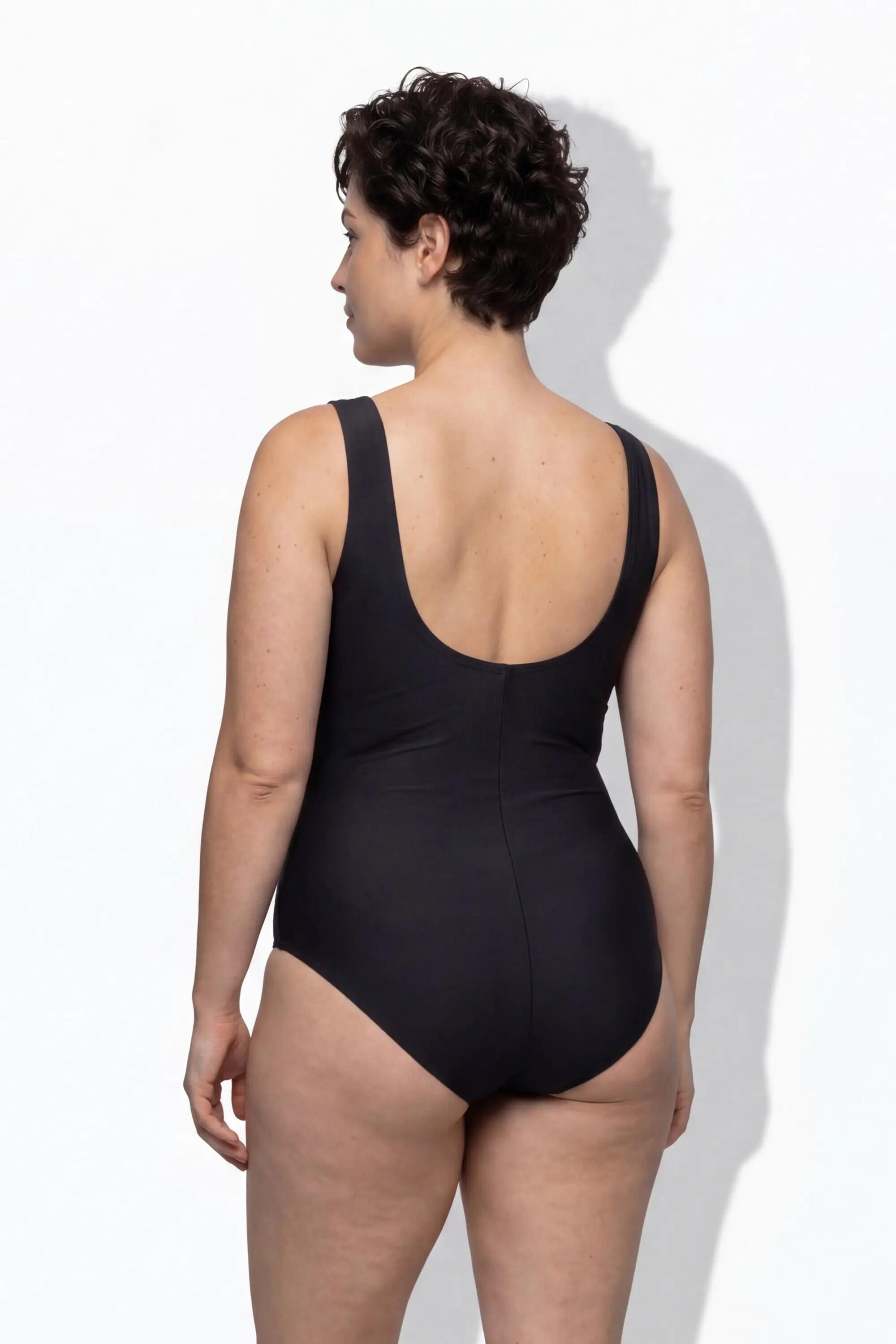 Damen Badeanzug Softcups Zierringe recycelt 8/13
