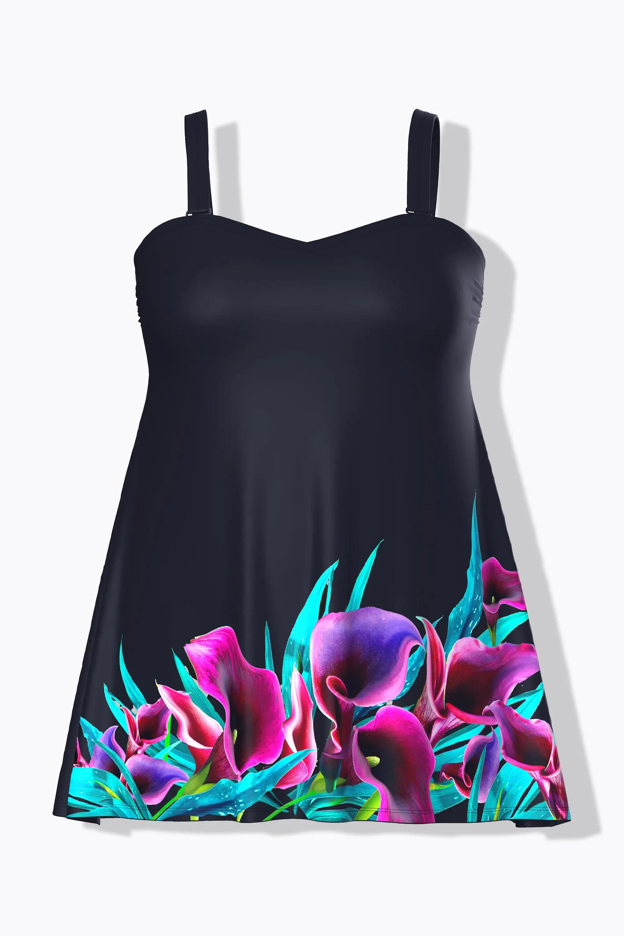 Dames Badjurk Calla zachte cups verstelbare bandjes gerecycled 12/13