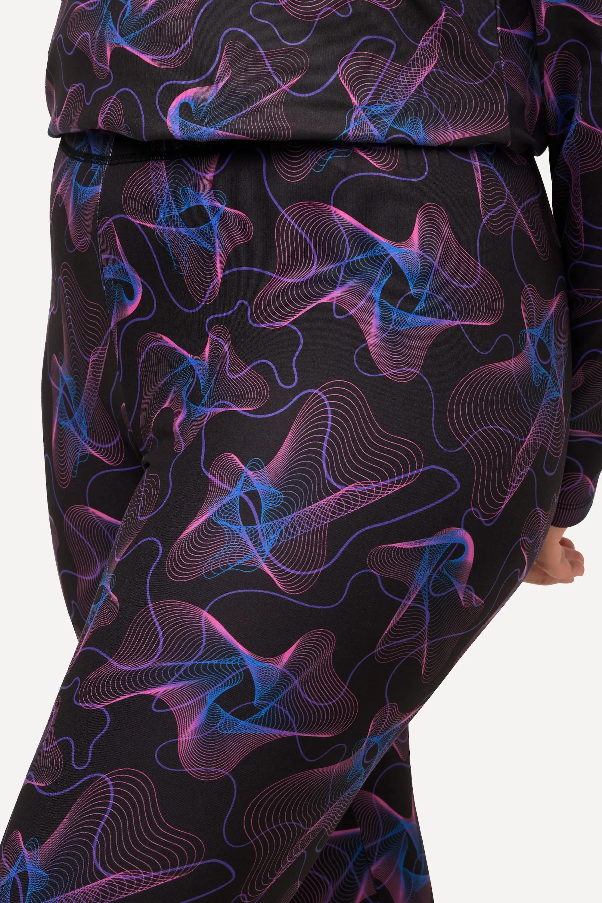 Dames Functionele leggings golven sneldrogend gerecycled 7/9
