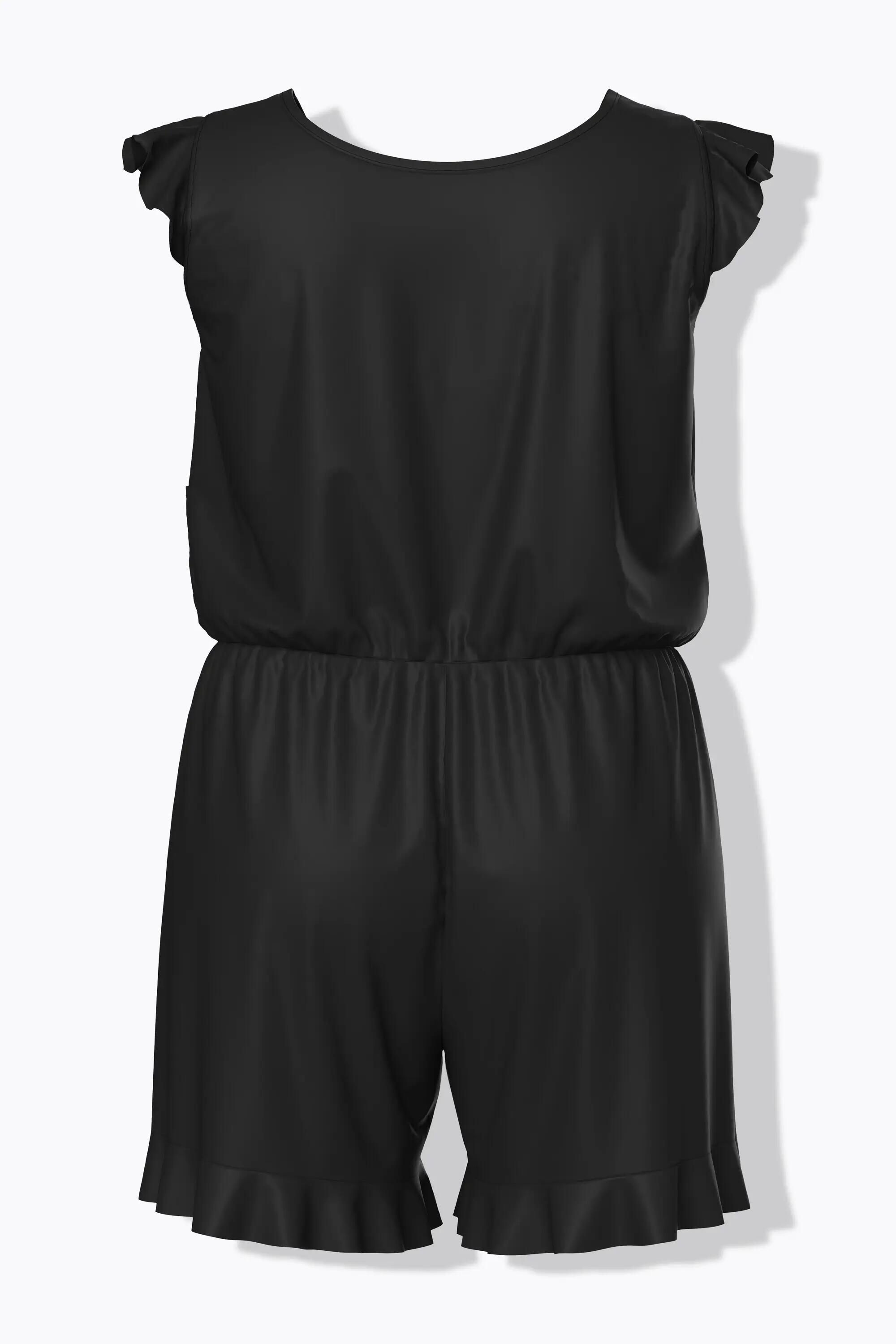 Femme Robe de bain avec short bonnets souples et volants sur les manches 13/13