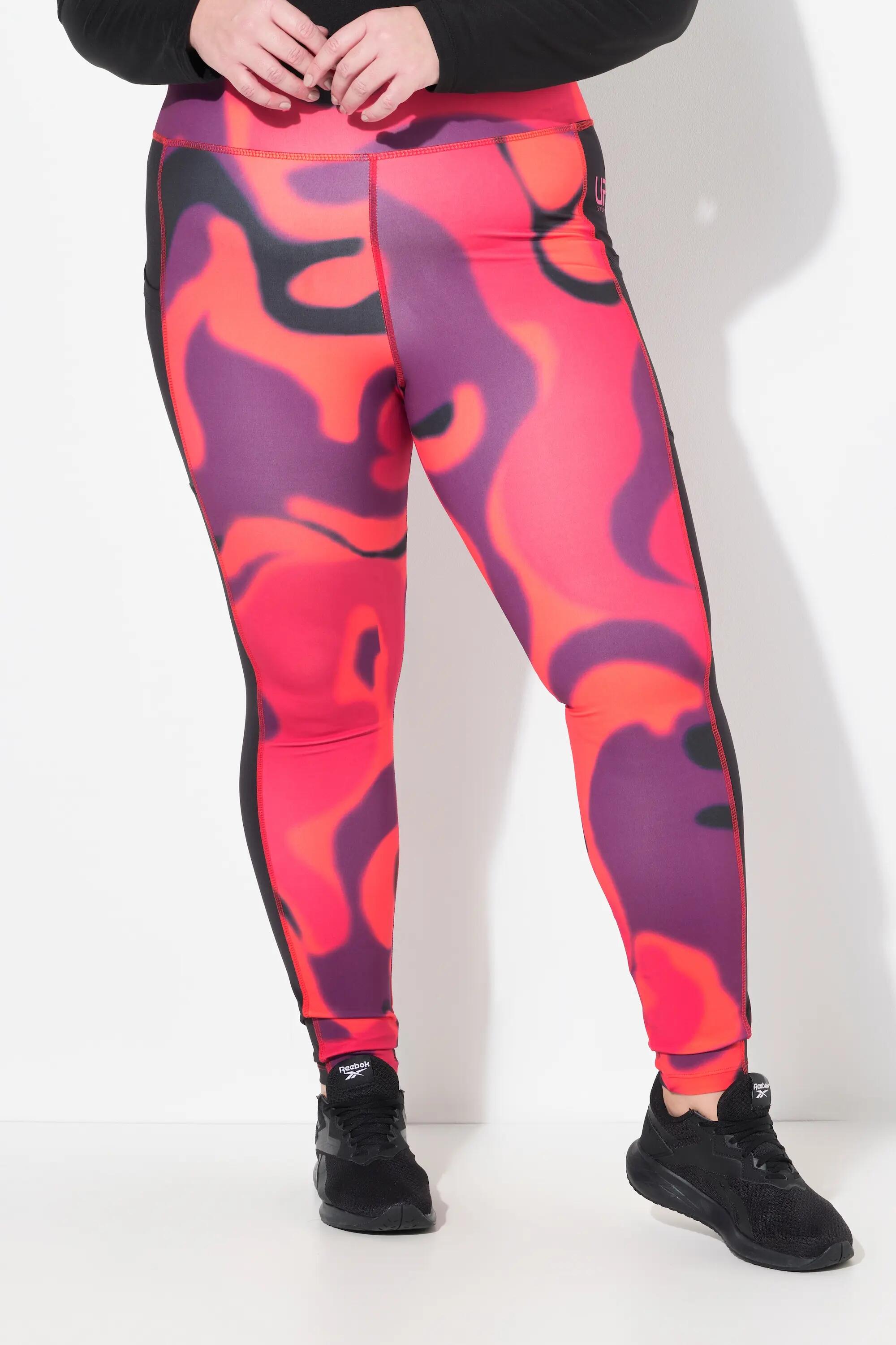 Dames Sportlegging sneldrogend hoge taille gerecycled 2/13