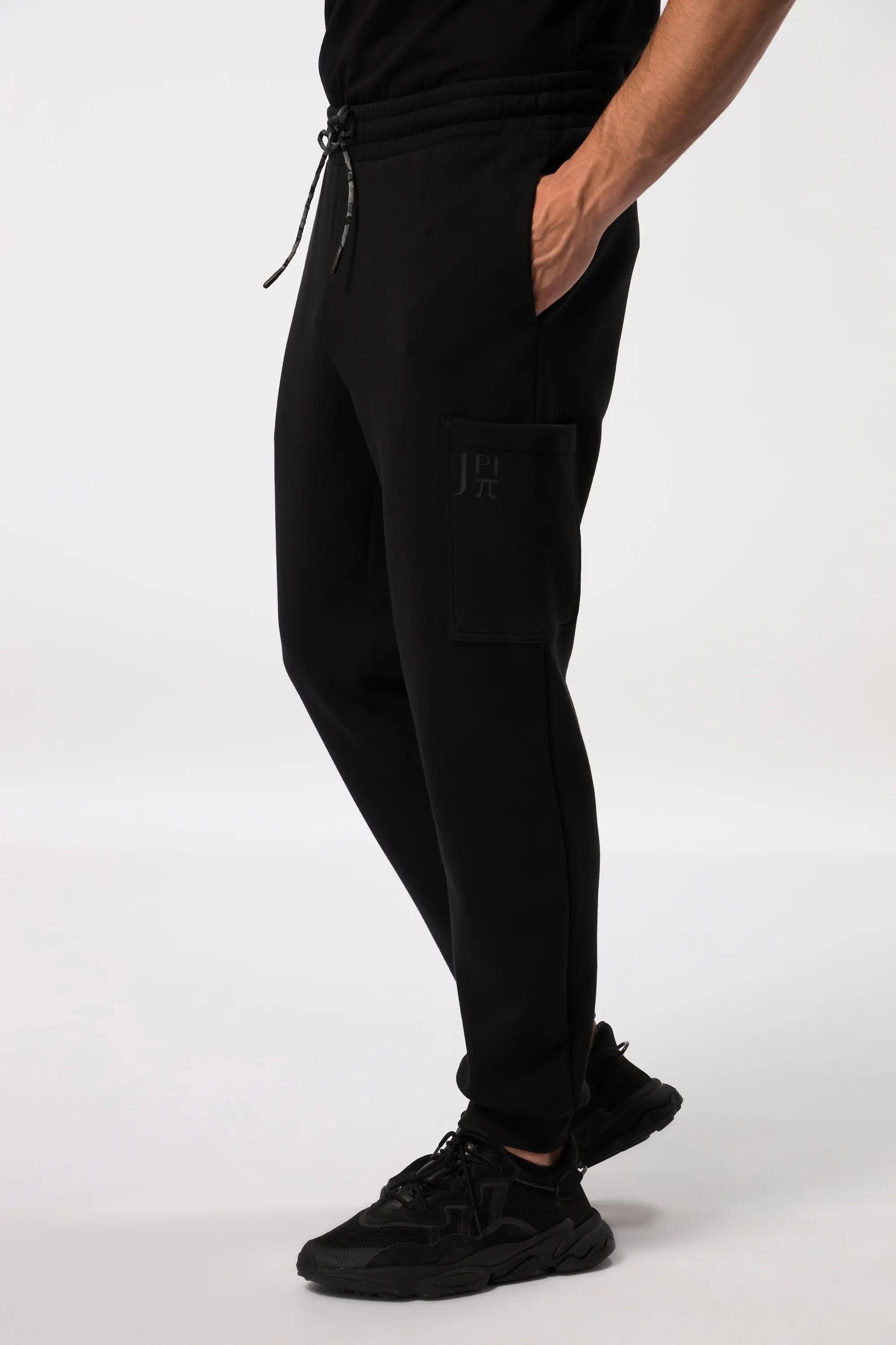 Hommes Pantalon cargo en molleton à taille élastique et poches 8/11