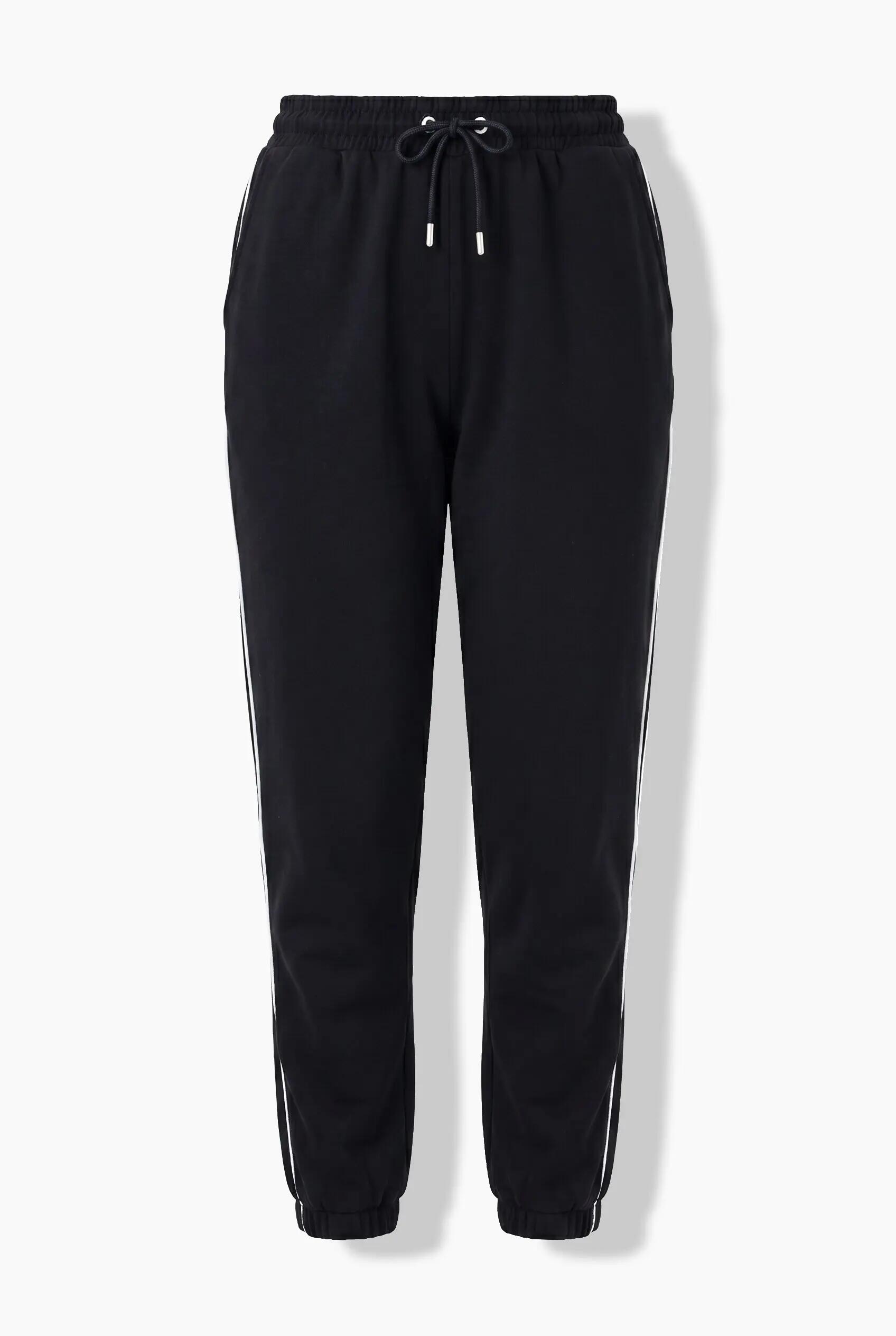 Damen Jogginghose Seitenpaspel Elastikbund elastischer Saum 13/13
