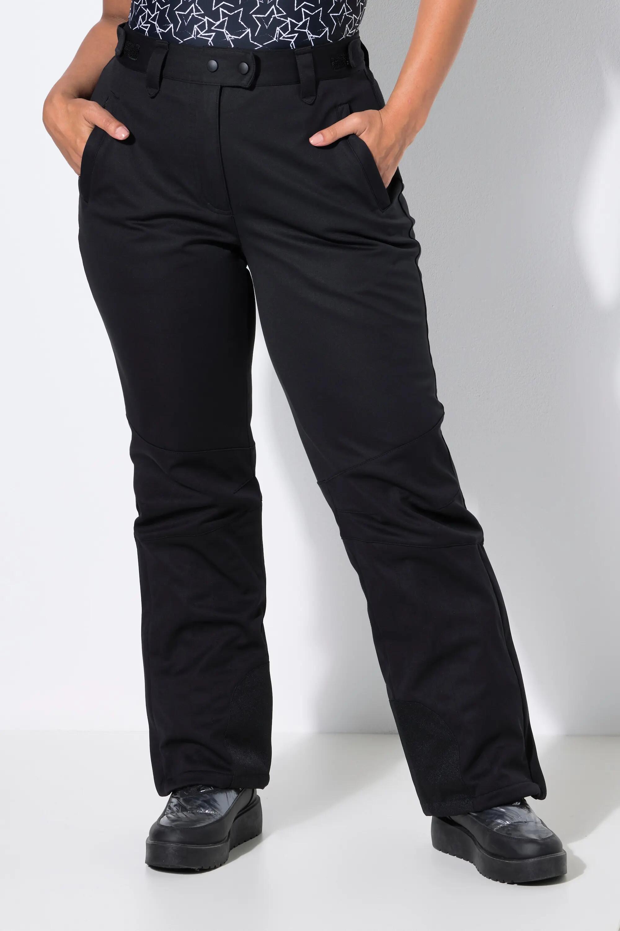Femme Pantalon Softshell déperlant avec fermeture à scratch et pare-neige 10/11