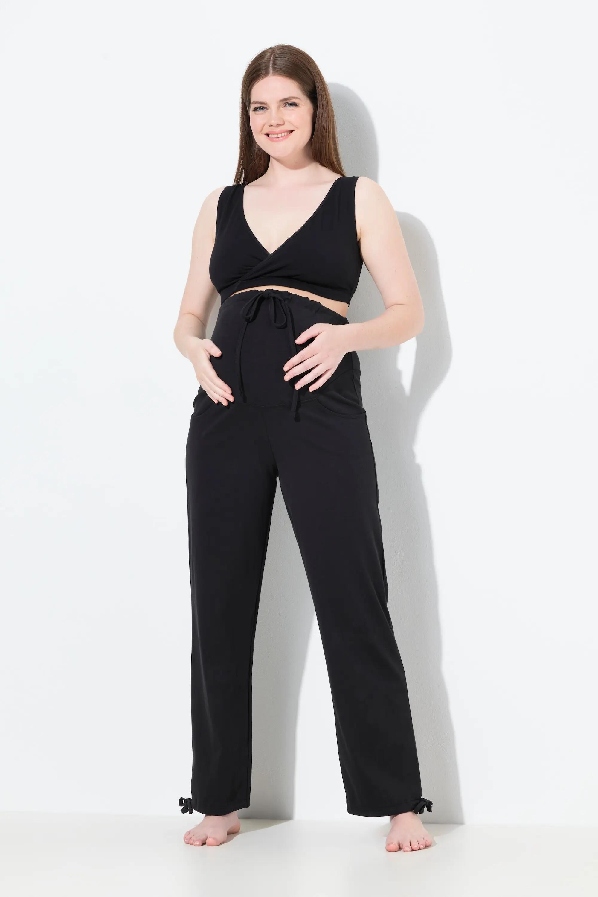 Femme Pantalon de grossesse en molleton 12/13